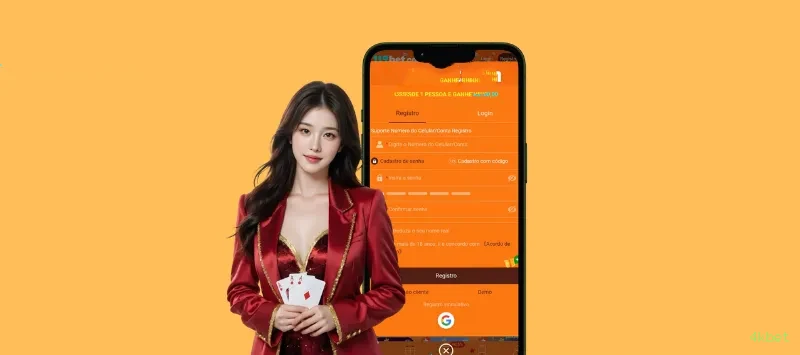 Aplicativo móvel 4kbet para iOS e Android